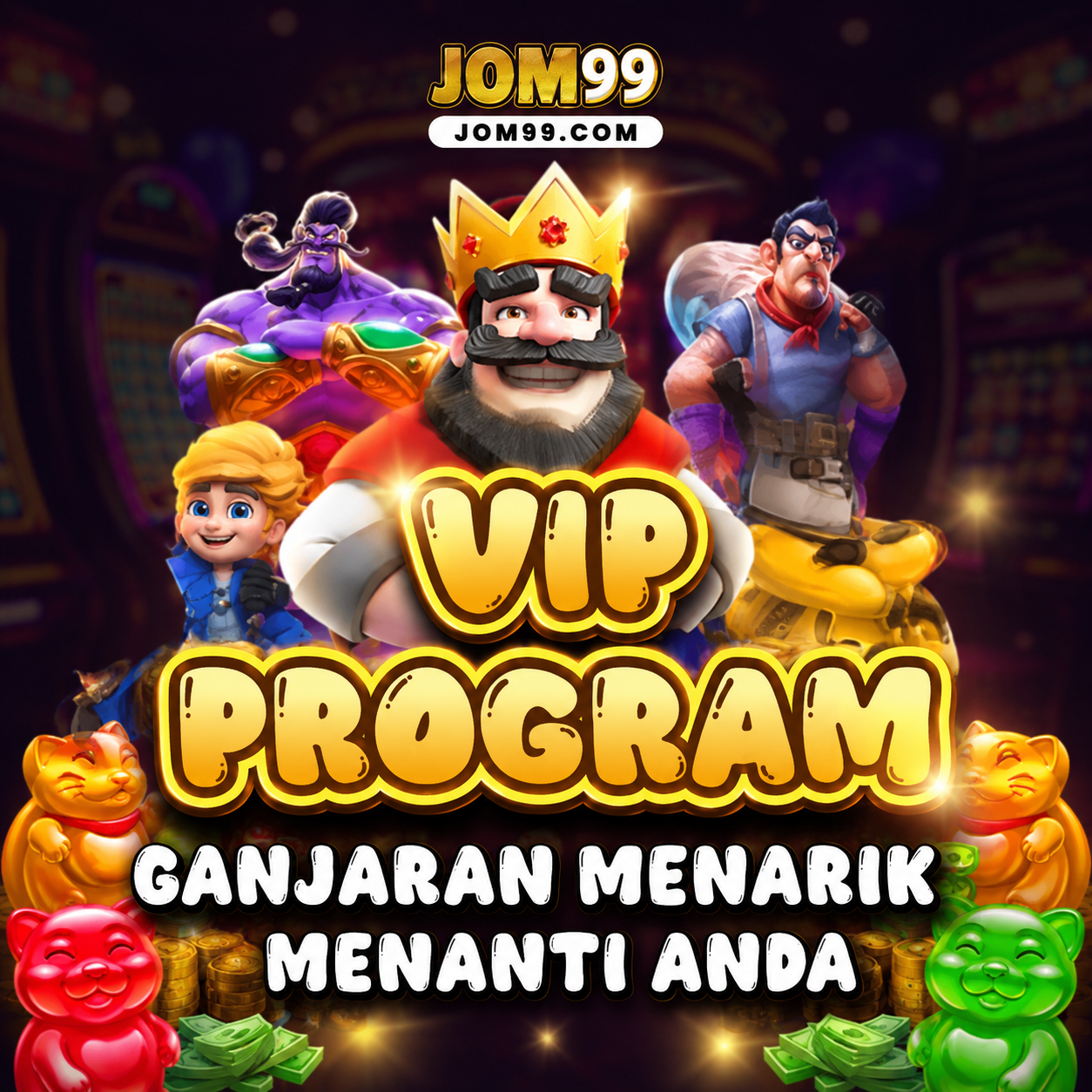 Promosi Lucky Wheel JOM99 — spin pantas dan menangi hadiah besar